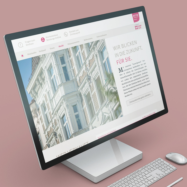 Otto Immobilien Website