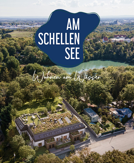 Luftaufnahme_ Wohnbauprojekt_Am Schellensee